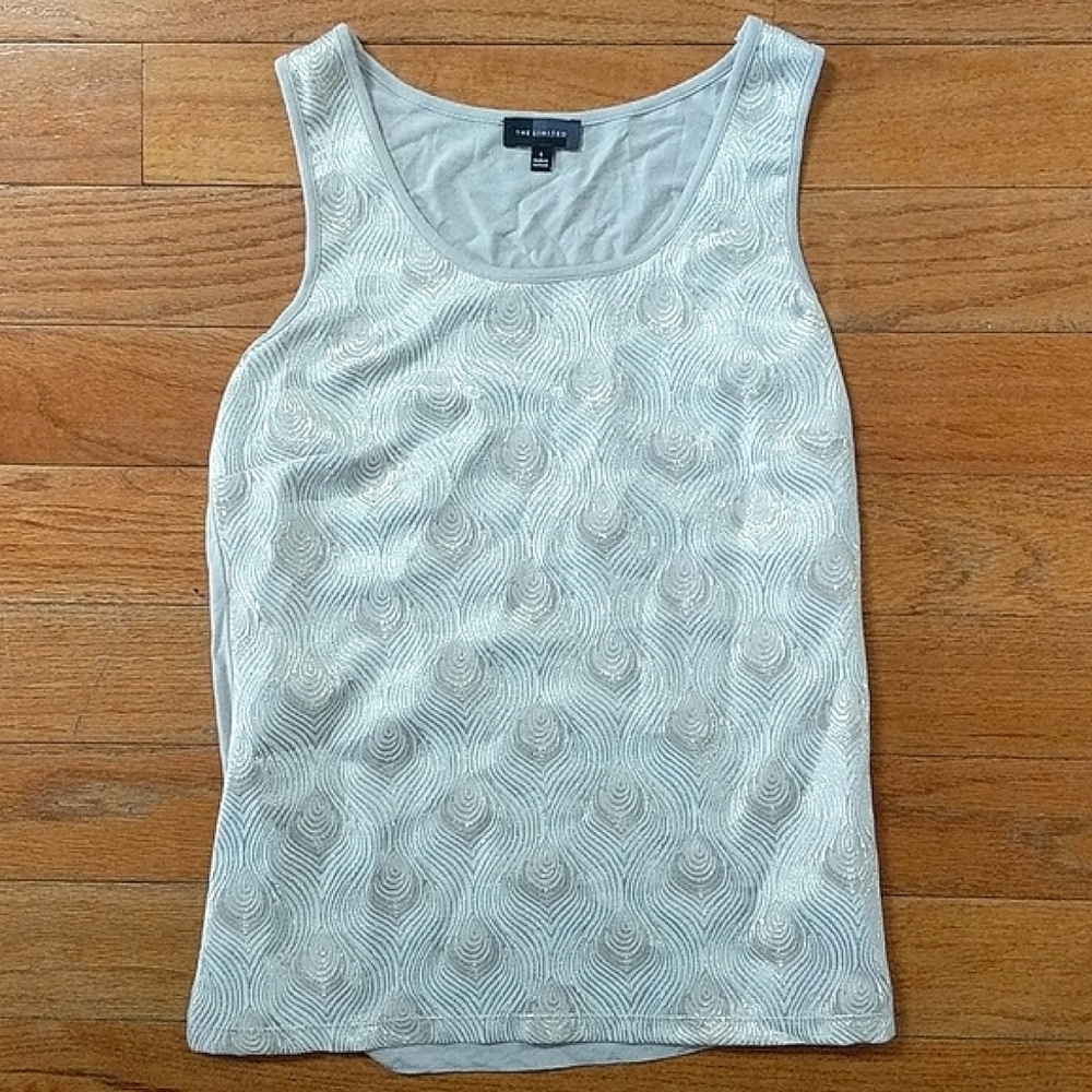 Sz Small The Limited gold Peacock Tank Top